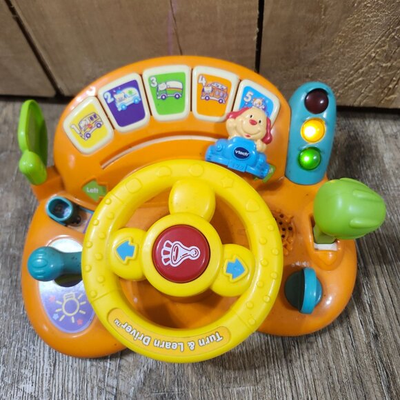 V tech Turn and learn driver childrens toy - Picture 5 of 10